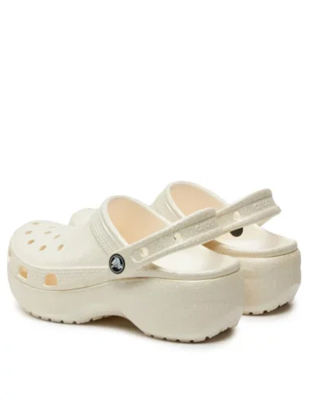 Сабо Crocs бежевые