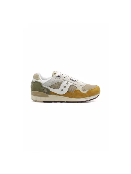 Sneakersy Saucony zamszowe klasyczne z siateczki