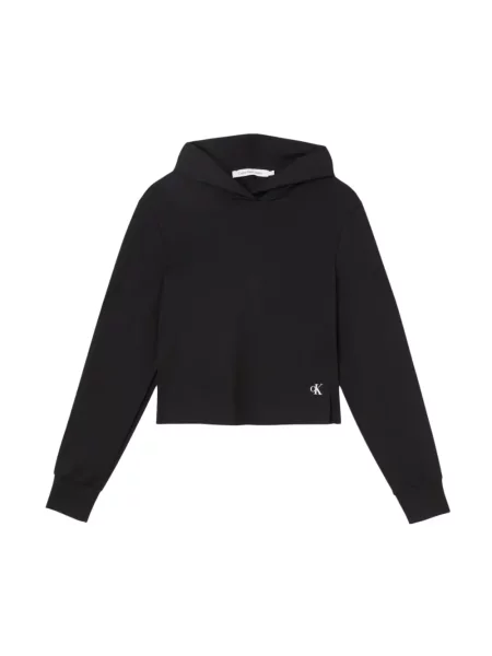 Bluza z kapturem Calvin Klein czarna