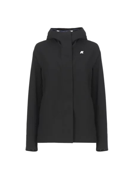 K-Way Kurtki Kobieta L Kurtka Rozkloszowana Aw 25 czarny