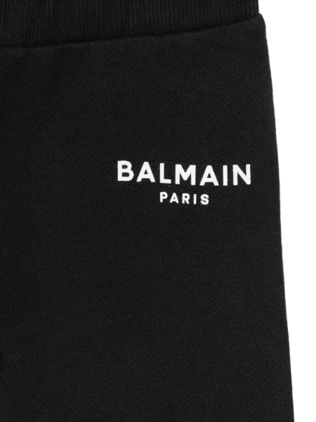 Dětské kalhoty Balmain černé