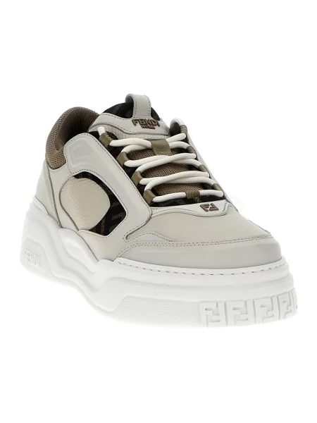 Sneakersy Fendi skórzane