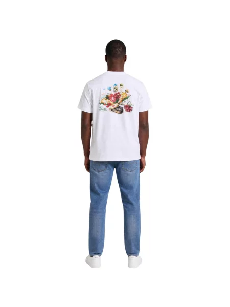 Levi's majica za muškarce od pamuka RELAXED FIT TEE bijela