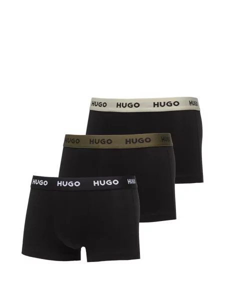 Zokni Hugo autogrammal fekete