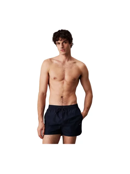 Kąpielówki Calvin Klein niebieskie