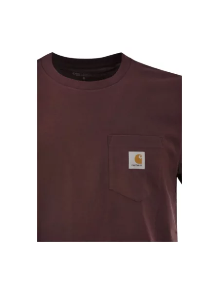 Koszulka Carhartt Wip czerwona