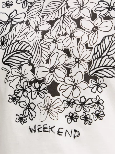Weekend Max Mara póló BORA fehér