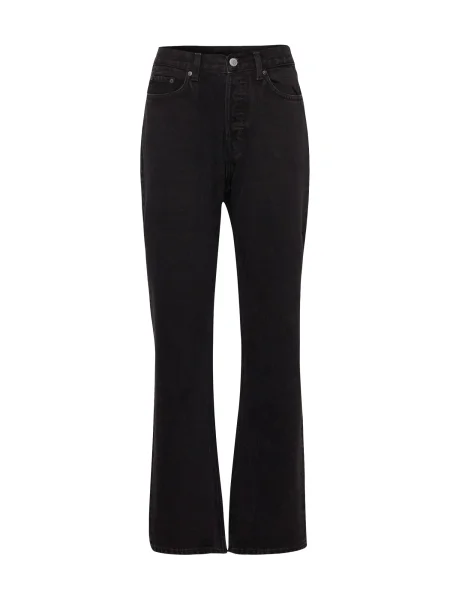WEEKDAY Jeans Space Seven denim negru