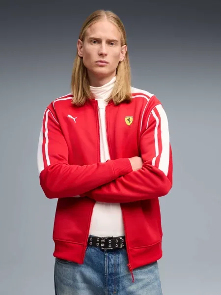 Свитер Puma для бега красный