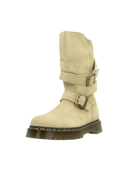 Pantofi Dr. Martens cu bretele maro