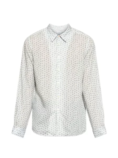 Cămașă Ps Paul Smith cu model floral alb