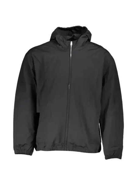 Geacă Calvin Klein cu glugă negru