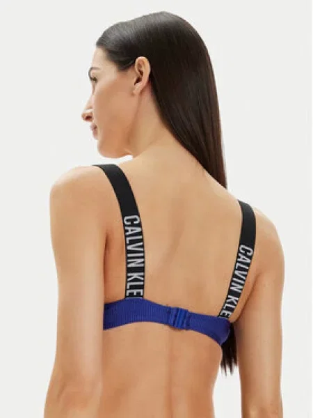 Calvin Klein Swimwear Bikini felső Sötétkék