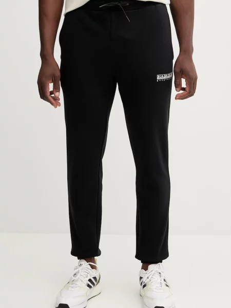 Napapijri pantaloni de trening M-Gori uni negru