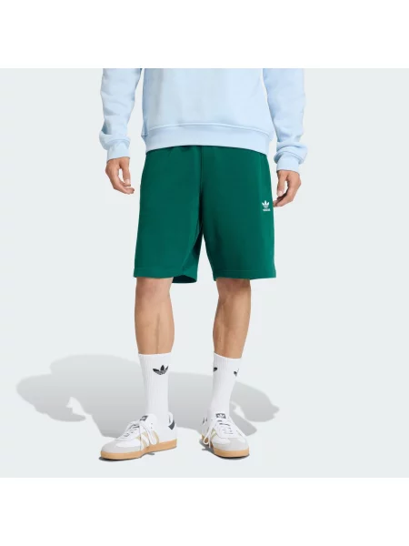 ADIDAS ORIGINALS Hlače Essentials smaragdno zelena bijela