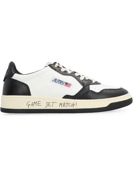Sneakers Autry Medalist Low Man White/ Black EUR 43 białe
