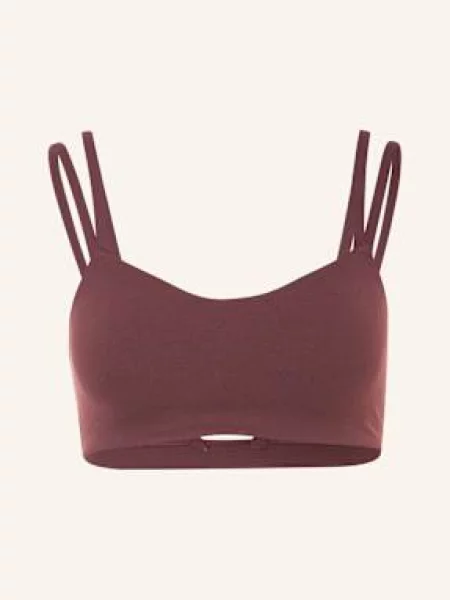 Nike Sportovní Podprsenka Zenvy Strappy tmavě červená
