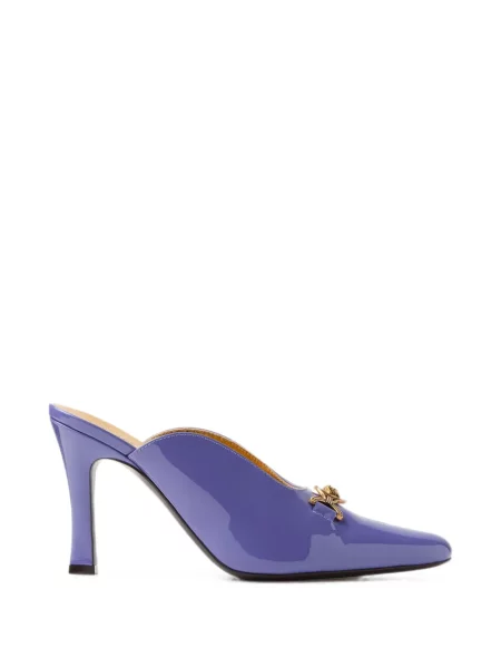 Papuci tip mules Versace violet