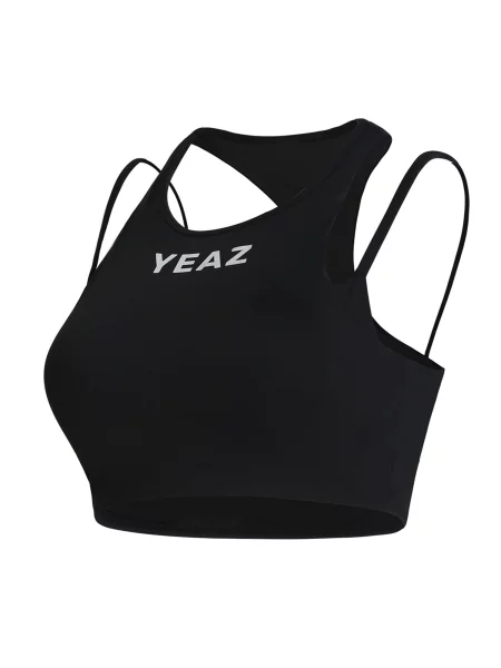 YEAZ Sport top Amorous' negru