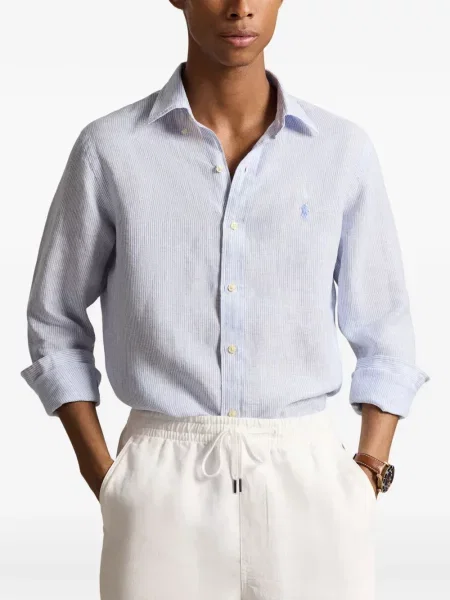 Τέντωμα καρό κιλότα Polo Ralph Lauren με κέντημα πράσινο