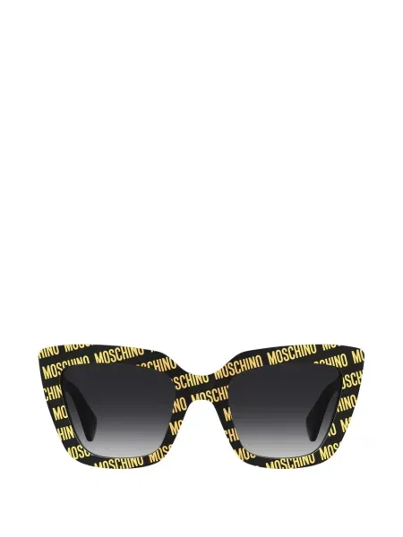 Ochelari de soare Moschino cu imagine negru