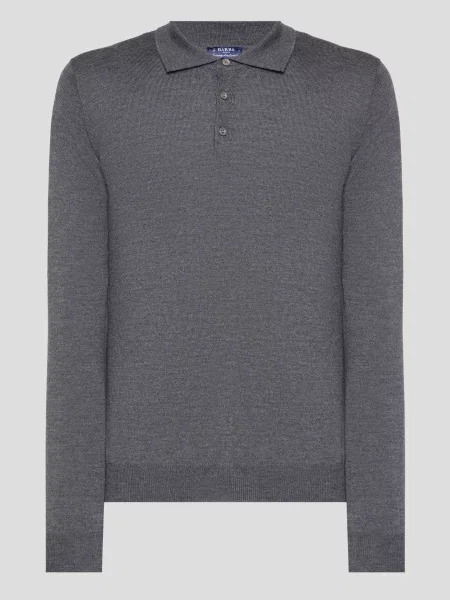 Светр Barba Napoli сірий