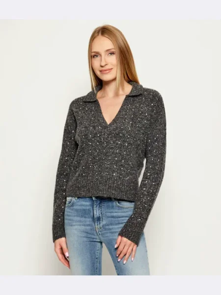 Pinko De lână pulover NIBANI gri