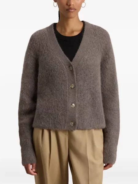 Cardigan Woolrich maro