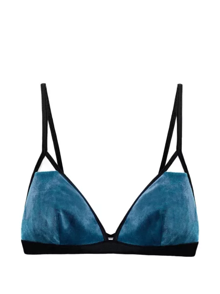 Sutien Undress Code de catifea albastru