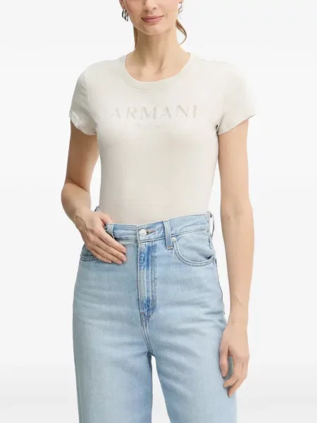 Tricou Armani Exchange cu autograf