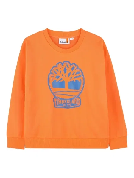 Bluza dziecięca Timberland pomarańczowa