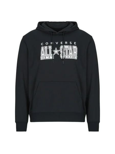 Kapucnis kapucnis melegítő felső Converse fekete