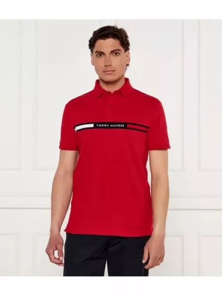 Tommy Hilfiger Tenisz póló piros
