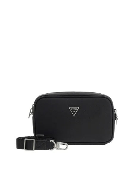GUESS Geantă de umăr MILANO' negru