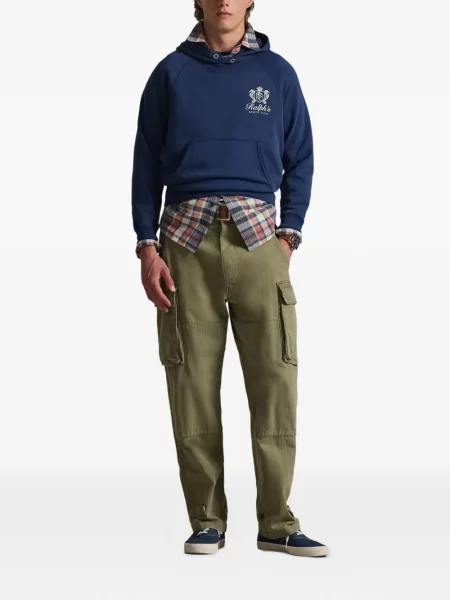 Кожени чорапи Polo Ralph Lauren с отворена пета с пейсли десен бяло