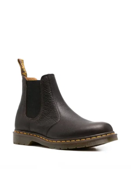 Botine Dr. Martens din piele maro