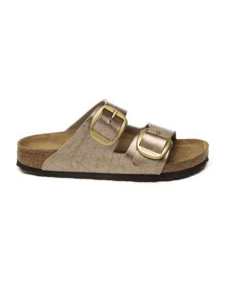 Birkenstock klapki Arizona Big Buckle żółte
