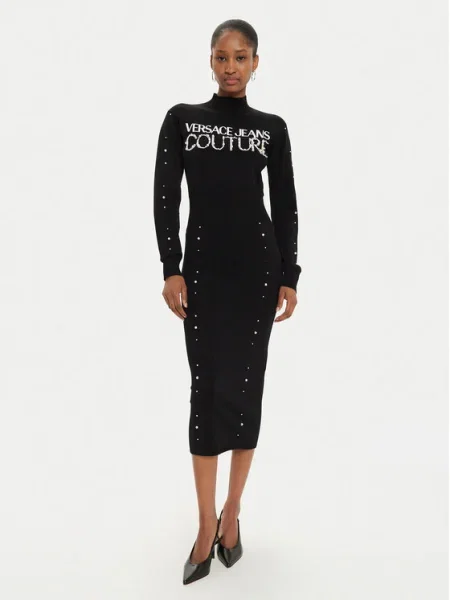 Versace Jeans Couture Rochie tricotată negru