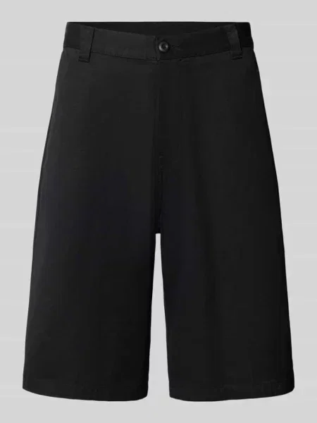 Bermudy z dodatkiem wełny model Brader' Carhartt Work In Progress czarne