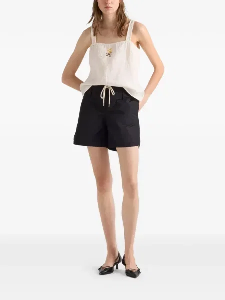 Pantaloni scurți Prada negru