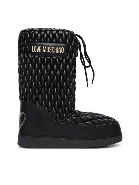 Cizme de zăpadă LOVE MOSCHINO negru