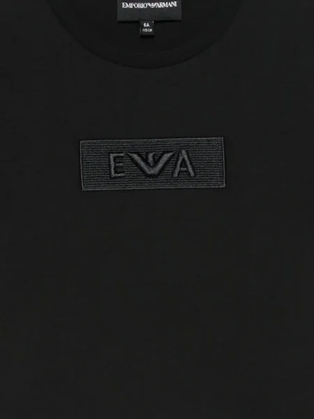 Koszulka dziecięca Emporio Armani niebieska