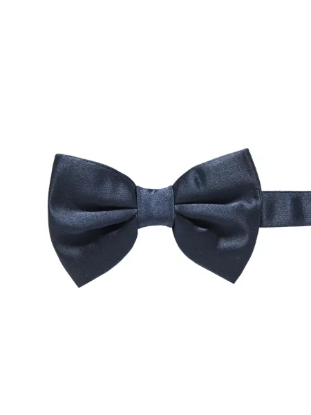 Cravată Corneliani cu funde din satin albastru