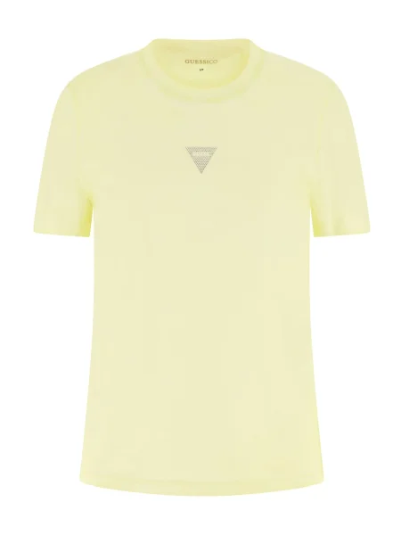 GUESS Tricou pastel / argintiu galben