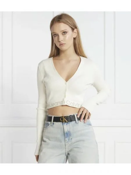 Calvin Klein Jeans Cardigan | Cropped Fit