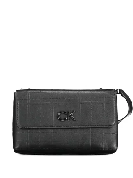 Steppelt crossbody táska Calvin Klein fekete