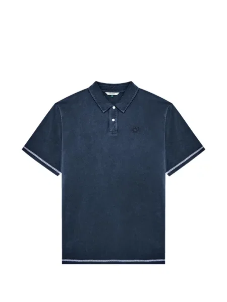 Golf tricou polo Malbon Golf albastru