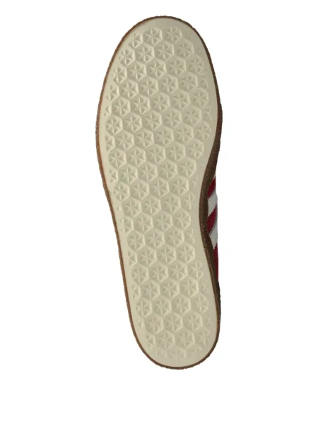 Fleece ριγέ sneakers Adidas με σχέδιο γκρι