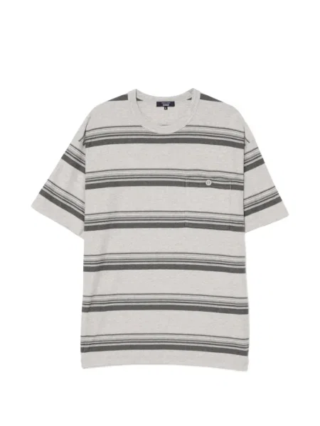 Tricou Comme Des Garçons Homme cu dungi gri