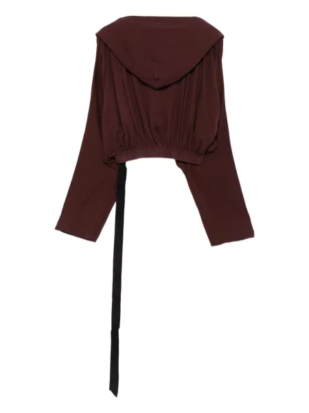 Kapucnis melegítő felső Rick Owens Drkshdw piros